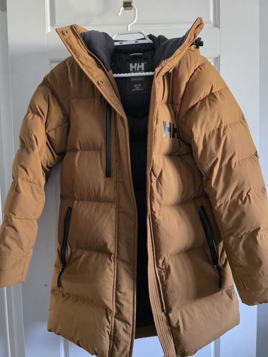 Helly Hansen Jackets & Blazers - Helly Hansen Brown Puffer Coat
